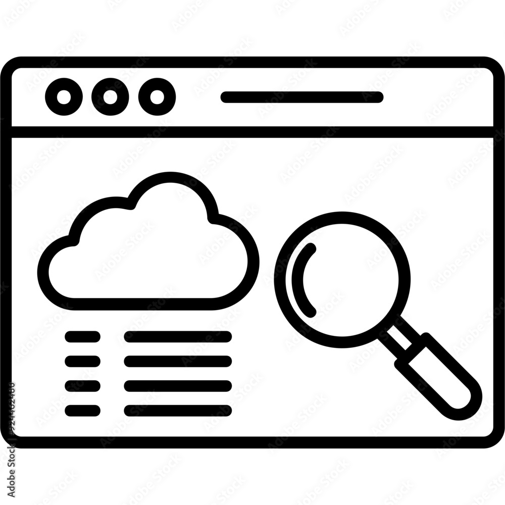 Forecast Analytics Vector Icon Design Forecast Analytics Vector Icon Design