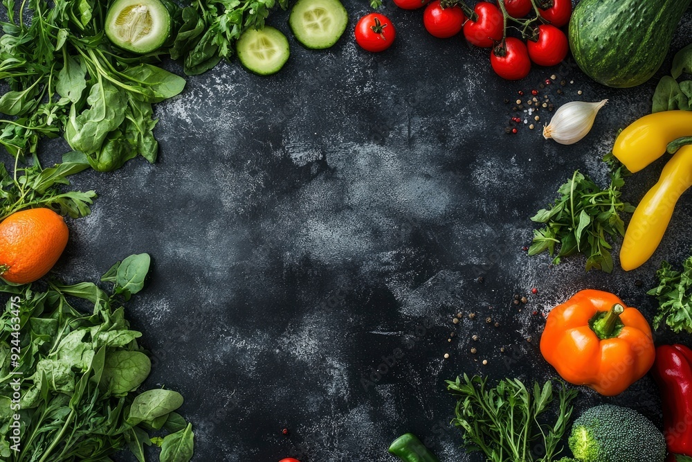 Vegetarian food background.Healthy foods.with generative ai Vegetarian food background.Healthy foods.with generative ai