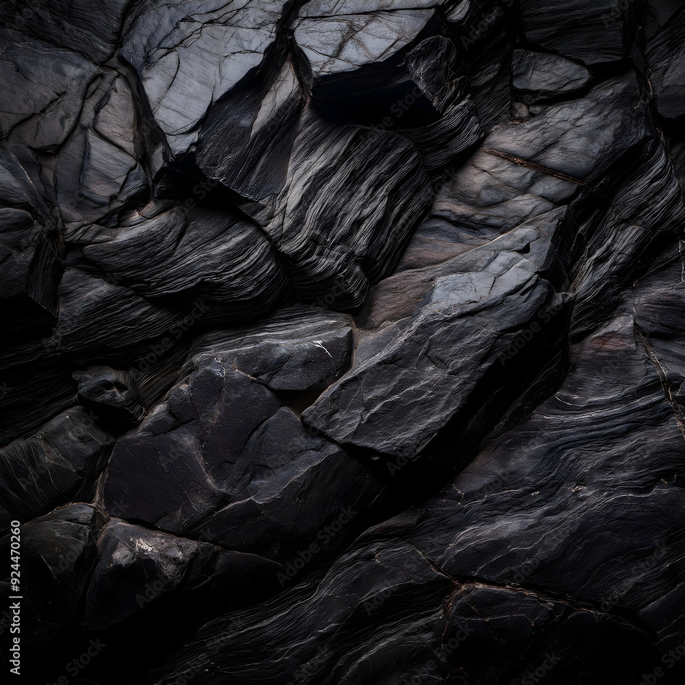 Close-up of a rugged, dark rock surface with intricate natural patterns and rough textures, perfect for use as a background or in nature-inspired designs. Close-up of a rugged, dark rock surface with intricate natural patterns and rough textures, perfect for use as a background or in nature-inspired designs.