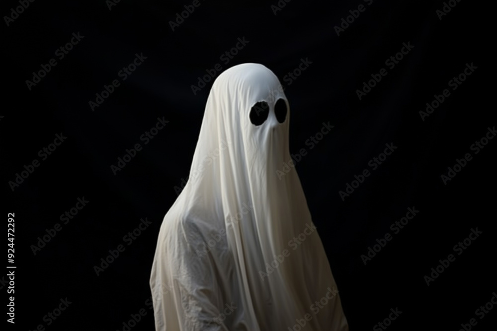 Scary portrait of ghost, Halloween concept Scary portrait of ghost, Halloween concept