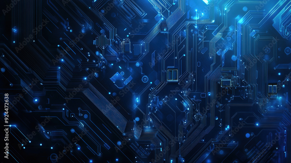 Abstract blue circuit board background. Abstract technology background. High technology and digital network. Futuristic hi-tech. High tech connection network pattern. Digital circuit board. Abstract blue circuit board background. Abstract technology background. High technology and digital network. Futuristic hi-tech. High tech connection network pattern. Digital circuit board.