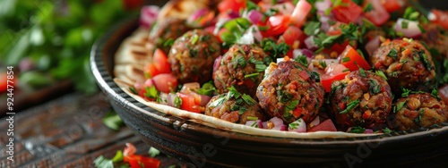 Develop a modern take on falafel using different legumes or grains.