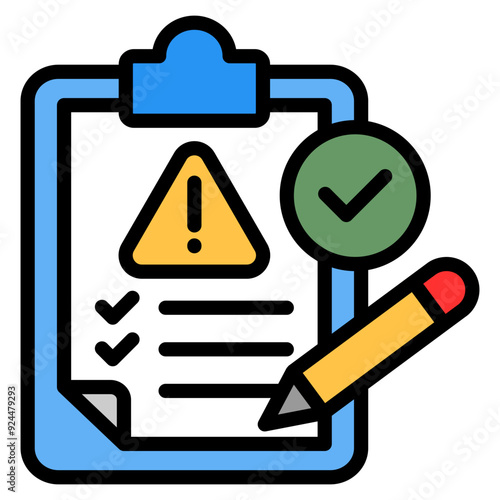 Contingency Planning Icon For Design Element