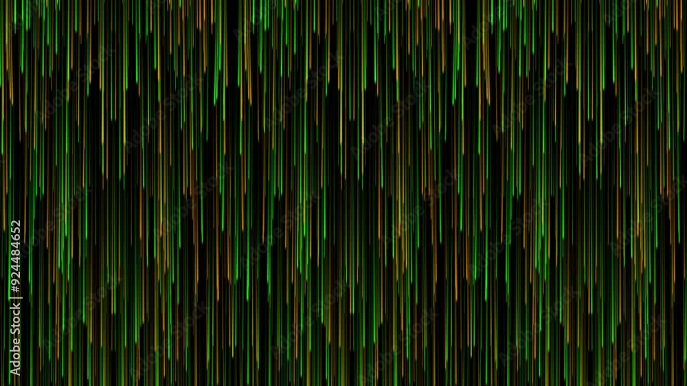 Green and orange neon flow. High tech abstract cyber background. Transfer of information in cyberspace. Rays or lines of light in motion. с at high speed. Seamless loop 3D rendering. Green and orange neon flow. High tech abstract cyber background. Transfer of information in cyberspace. Rays or lines of light in motion. с at high speed. Seamless loop 3D rendering.