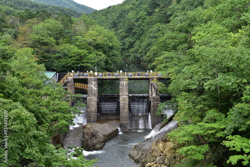 幌満川第2発電所堰堤