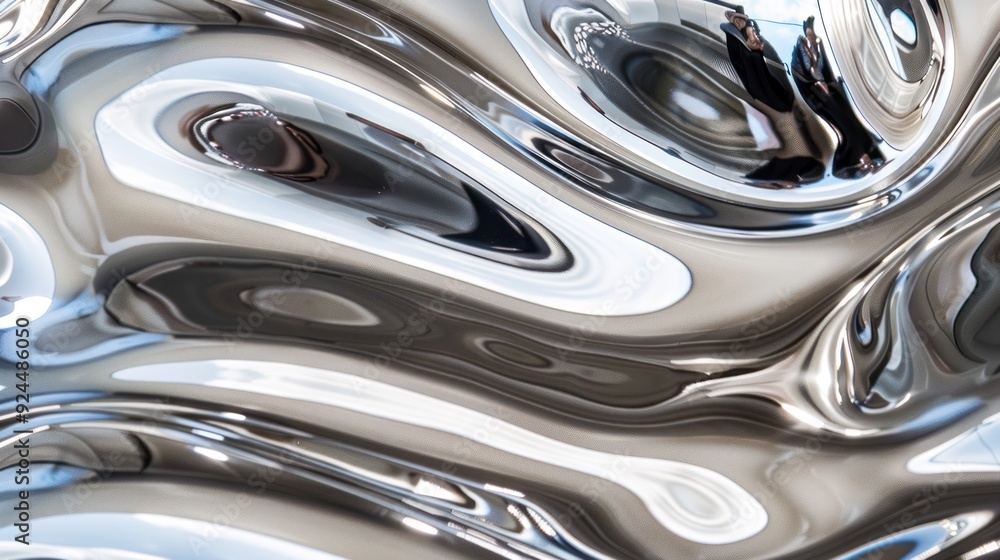 Reflective Surface Abstract Reflective Surface Abstract