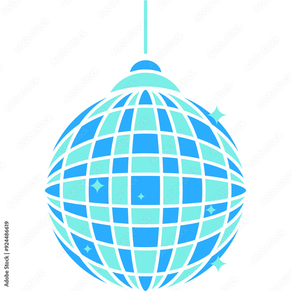 Disco Lamp Illustration Disco Lamp Illustration