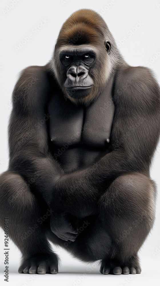 Gorilla Porträt Gorilla Porträt
