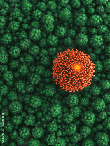 A solitary, bioluminescent ...