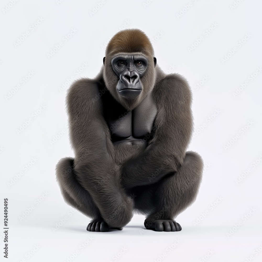 Gorilla Porträt Gorilla Porträt