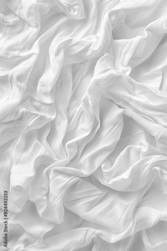 A close-up shot of a bed with crisp white sheets, perfect for a bedroom or interior design photo shoot A close-up shot of a bed with crisp white sheets, perfect for a bedroom or interior design photo shoot