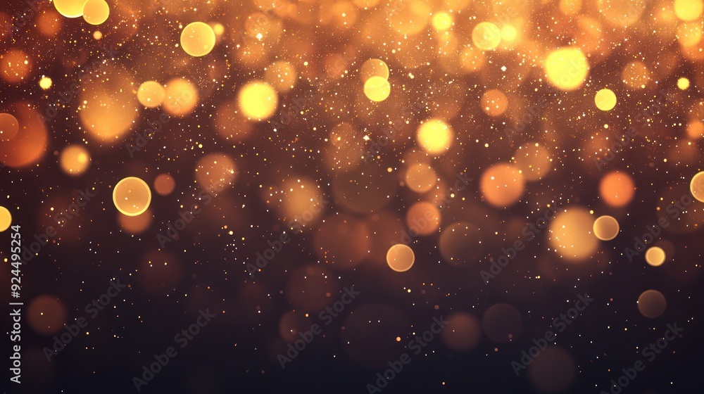 Golden Bokeh Background Golden Bokeh Background