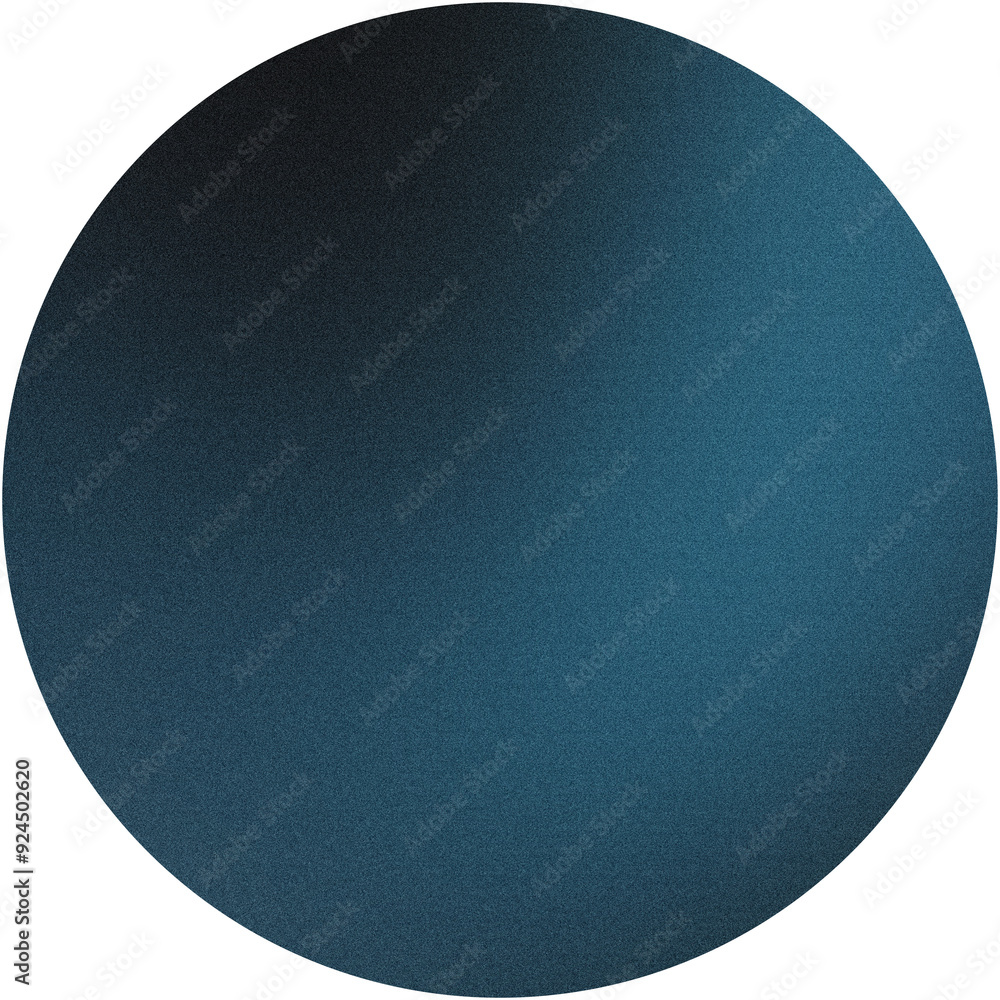 Textured blue circle on a clear background, ideal for any graphic design work Textured blue circle on a clear background, ideal for any graphic design work