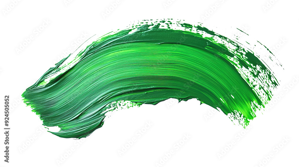 green brush stroke on transparent background green brush stroke on transparent background