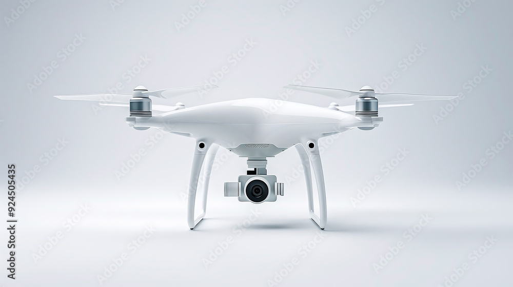 Drone isolated on white background Drone isolated on white background