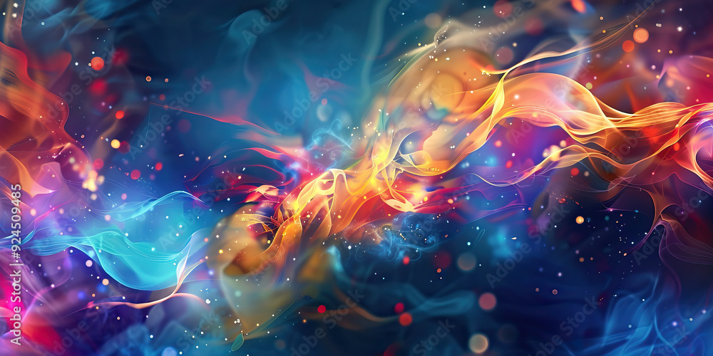 Colorful abstract fluid painting with purple and blue hues creative design modern artistic expression Colorful abstract fluid painting with purple and blue hues creative design modern artistic expression