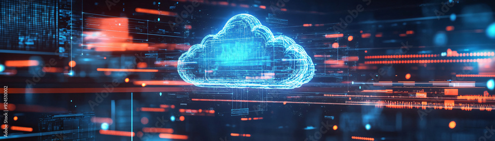 A glowing AI-powered predictive weather system with holographic forecasts and data analytics A glowing AI-powered predictive weather system with holographic forecasts and data analytics