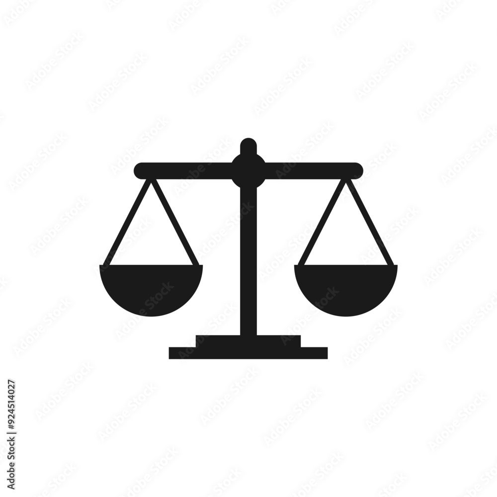Scales of justice icon Scales of justice icon
