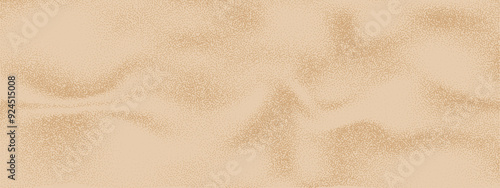 Noise gradient vector texture. Random gritty background. Monochrome halftone pattern. Irregular beige backdrop. Vintage grunge background.