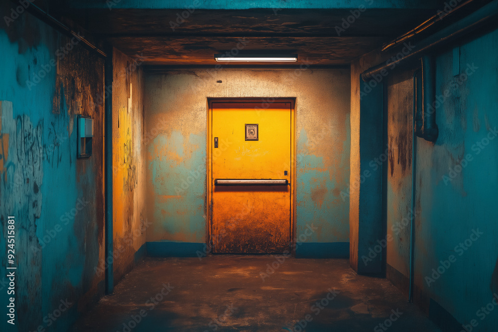 Obraz premium Concrete room
