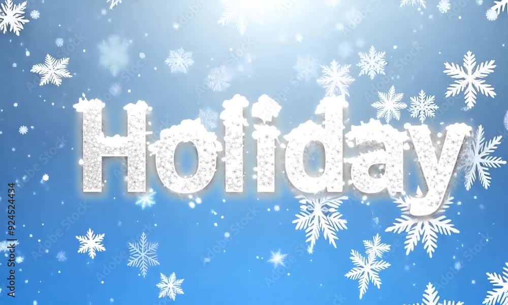 holiday background with snowflakes holiday background with snowflakes