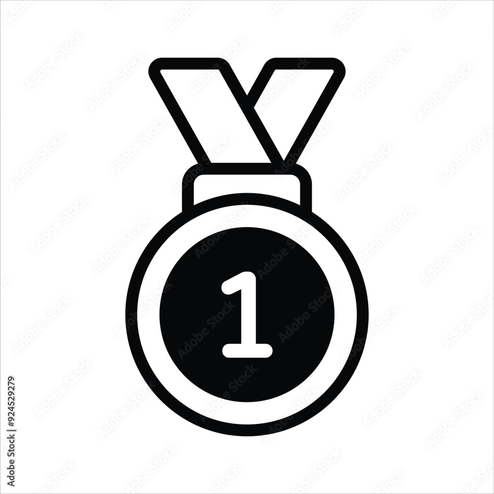 A trendy vector design of medal in modern style, an editable icon of medal A trendy vector design of medal in modern style, an editable icon of medal