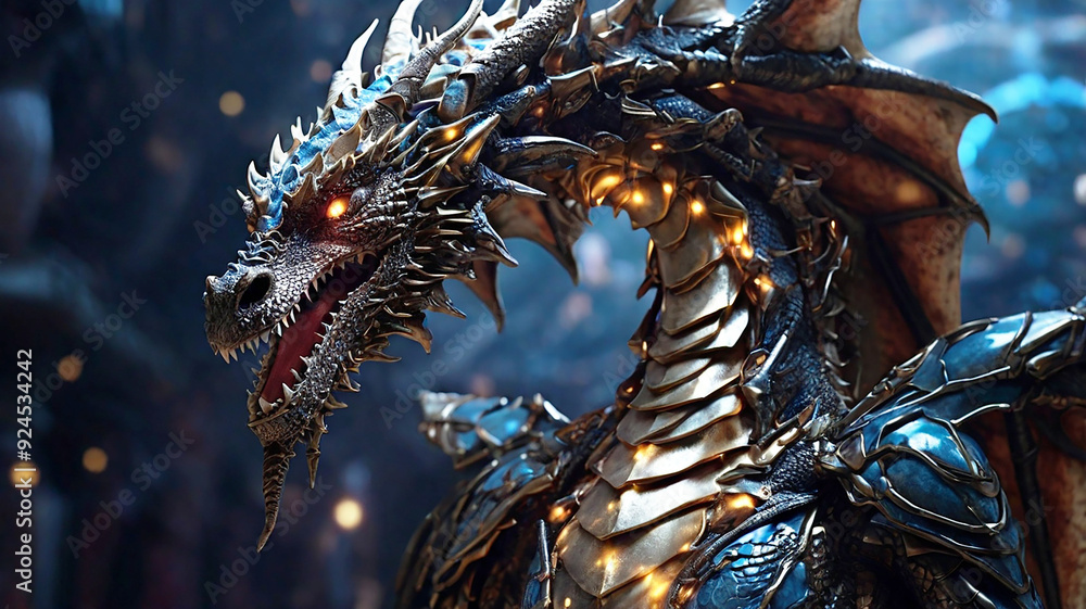 Enter a world where fire-breathing dragons and AI collide, merging metal and magic in epic fantasy Enter a world where fire-breathing dragons and AI collide, merging metal and magic in epic fantasy