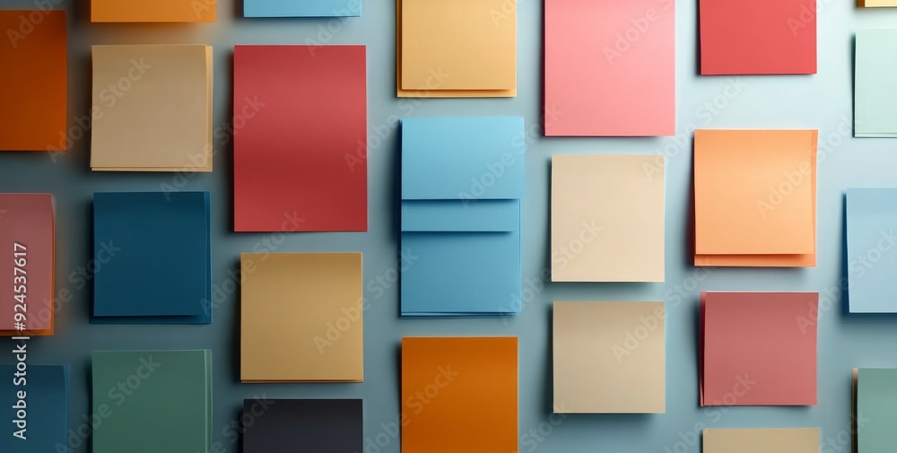 Old paper note and sticky notes collection on white background with clipping path Old paper note and sticky notes collection on white background with clipping path