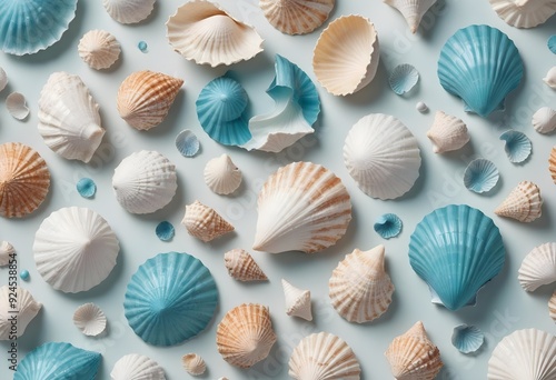 sea shells background