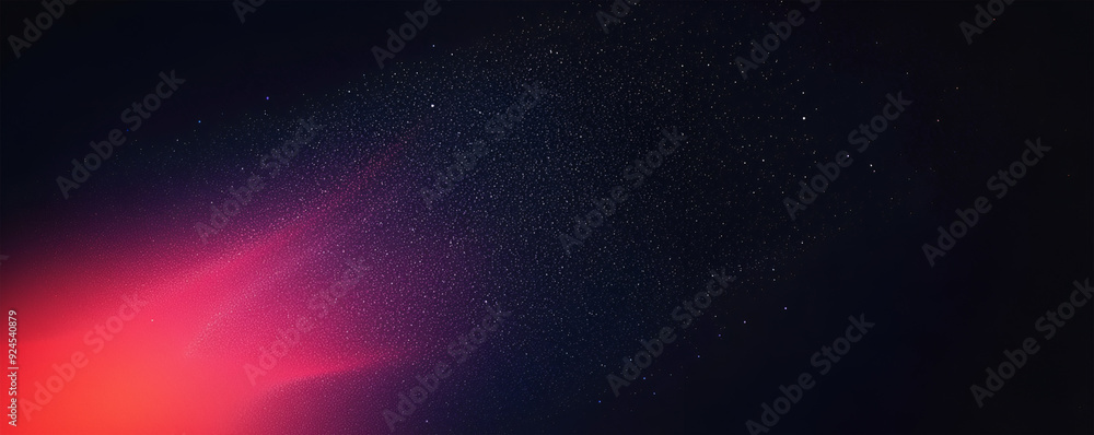 Fototapeta premium A cosmic scene featuring stars and a vibrant glow.