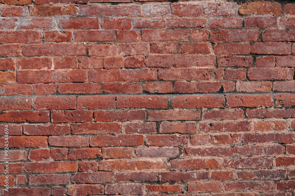 Obraz premium old red brick wall