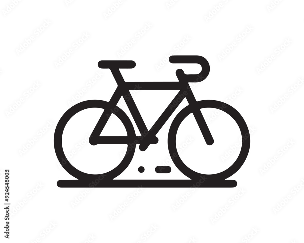 Bicycle Logo Design Icon Symbol Vector Template. Bicycle Logo Design Icon Symbol Vector Template.