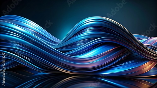 Wallpaper Mural Minimalist Abstract Light Blue Background with Smooth Transitions. Blue. Abstract. Background. Light. Minimalist Torontodigital.ca