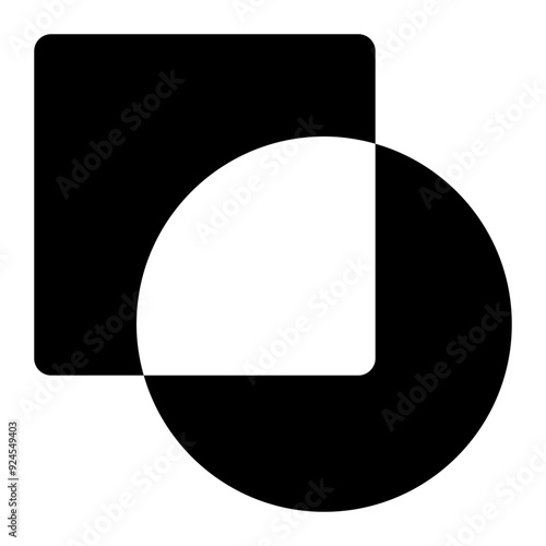 exclude, overlapping, compound, shapes, pathfinder, graphic design, visual design solid or glyph icon