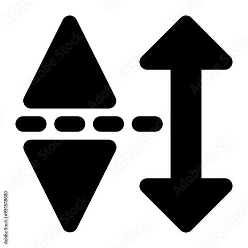 leading, line spacing, space, margin, height, vertical, objects, visual design solid or glyph icon