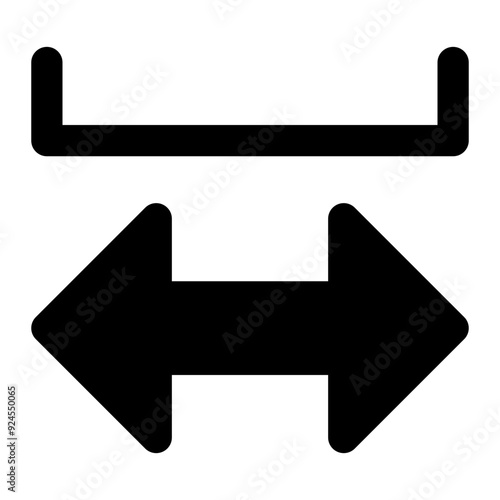 spacing, line spacing, space, margin, width, horizontal, paragraph solid or glyph icon