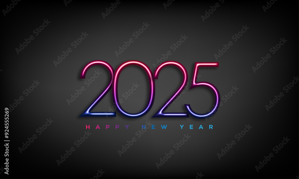 2025 Happy New Year Greeting Card 2025 Happy New Year Greeting Card