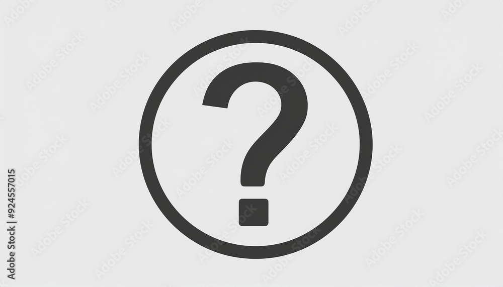 Question Mark Icon - A versatile vector symbol designed for use in various digital and print formats. Ideal for enhancing presentations, websites, or apps, this graphic element signifies inquiry and u Question Mark Icon - A versatile vector symbol designed for use in various digital and print formats. Ideal for enhancing presentations, websites, or apps, this graphic element signifies inquiry and u