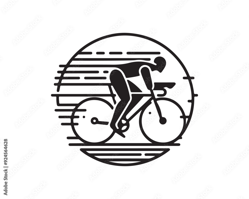bicycle icon vector logo template bicycle icon vector logo template