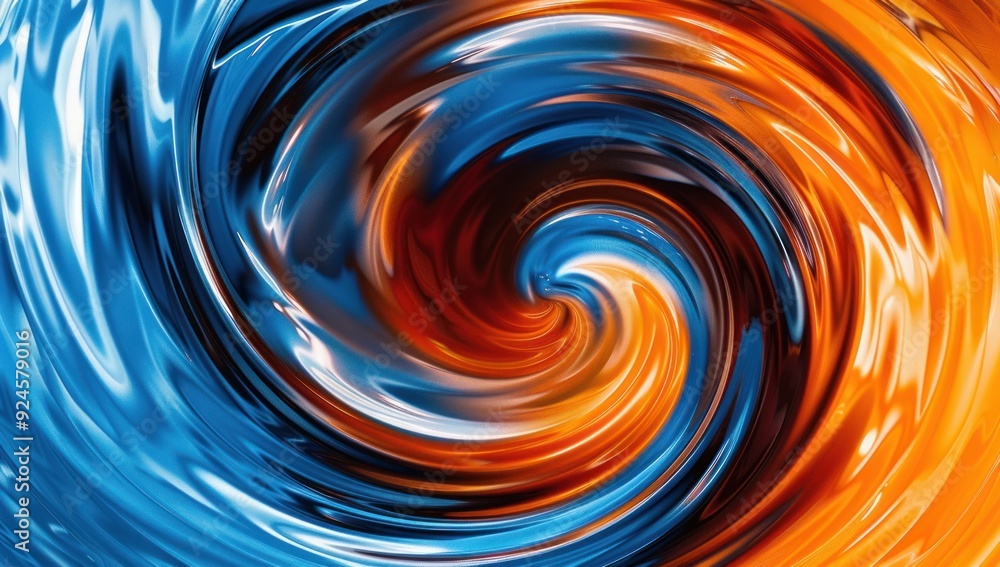 Abstract Swirling Colors Abstract Swirling Colors