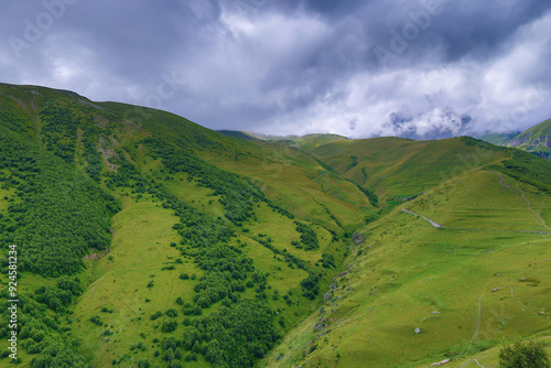 landscape with clouds