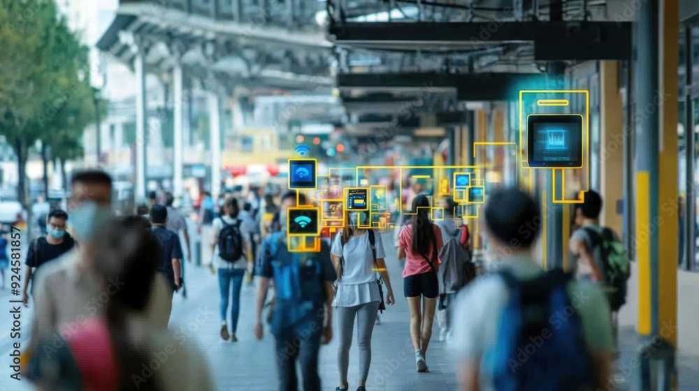 Surveillance Camera Monitoring Diverse People with Real-Time Facial Recognition in Urban Setting Surveillance Camera Monitoring Diverse People with Real-Time Facial Recognition in Urban Setting