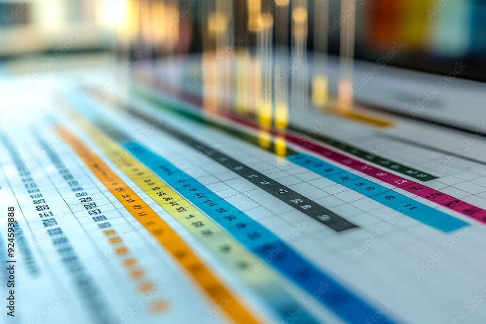 Business Schedule Calendar And Agenda Gantt Report, Generative AI Business Schedule Calendar And Agenda Gantt Report, Generative AI