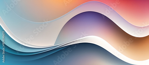 abstract blue wave background beautiful background