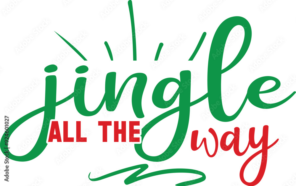Fototapeta premium jingle all the way