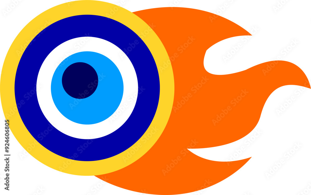 Evil eye vector illustration. evil eye image Evil eye vector illustration. evil eye image
