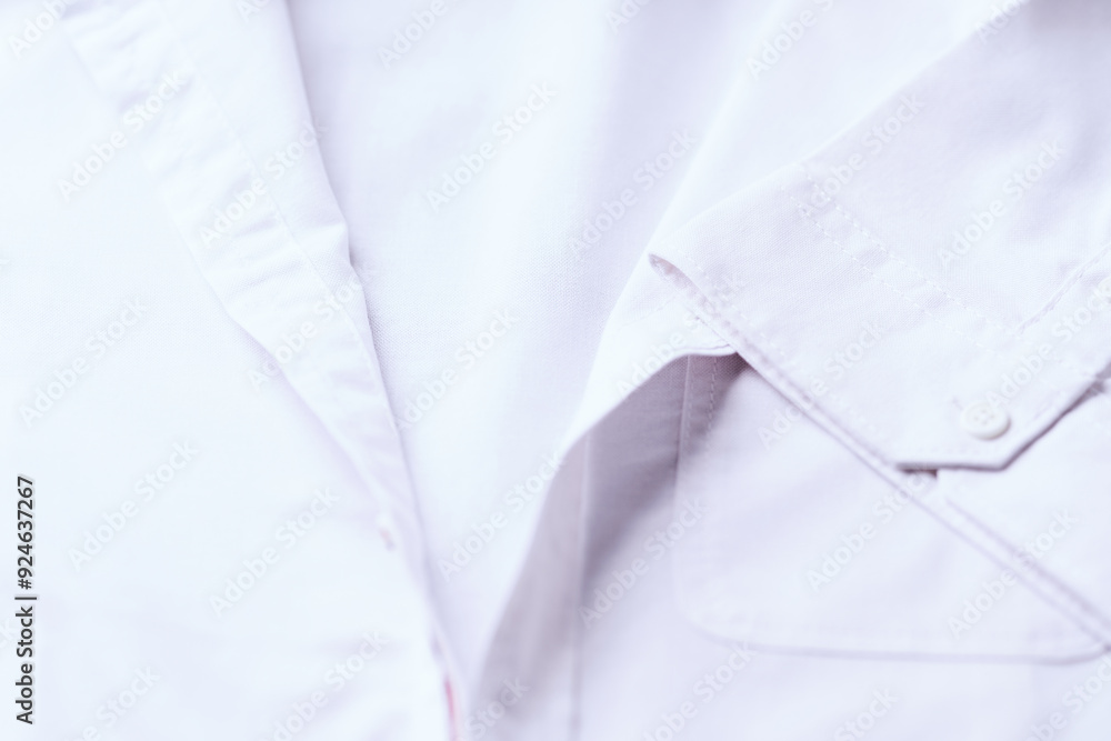 Close up of white Men's shirt. Close up of white Men's shirt.