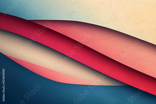 a presentation background, abstract, healthcare, red, blue, white background