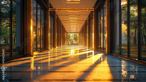 modern corridor
