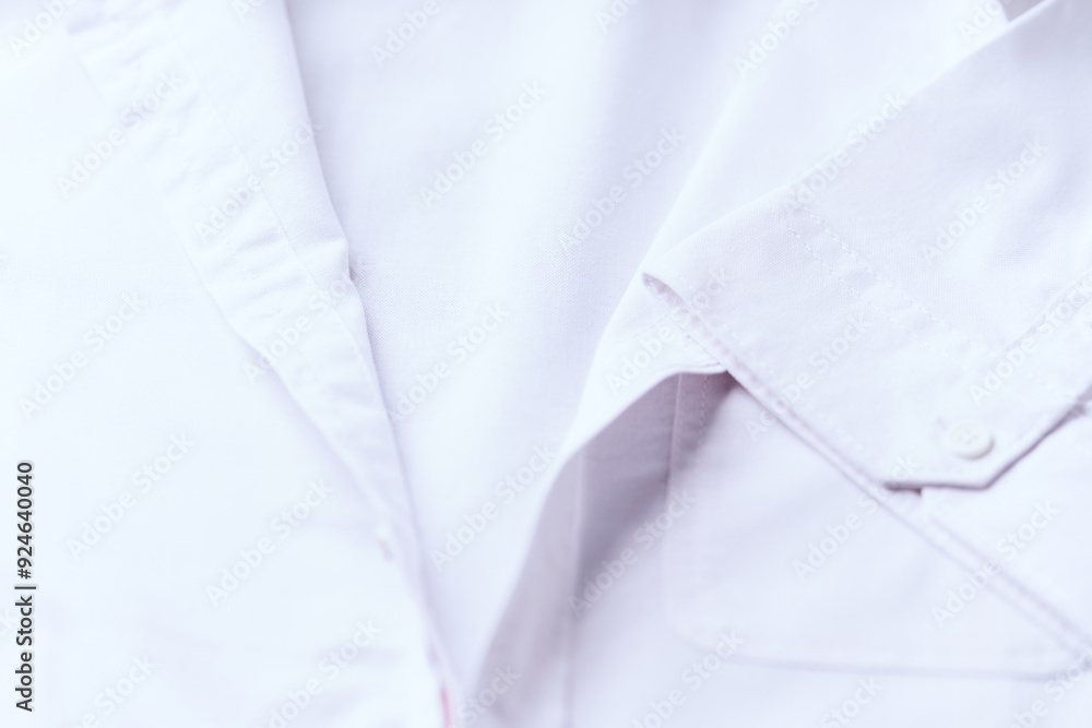 Close up of white Men's shirt. Close up of white Men's shirt.